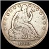 Image 1 : 1860-S Seated Liberty Half Dollar NICELY CIRCULATE