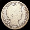 Image 1 : 1897-S Barber Quarter NICELY CIRCULATED