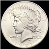 Image 1 : 1921 Silver Peace Dollar CLOSELY UNCIRCULATED