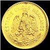 Image 2 : 1907 Mexico .1206oz Gold 5 Pesos UNCIRCULATED