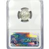 Image 2 : 1966 SMS Roosevelt Dime NGC MS68 FT