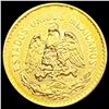 Image 2 : 1906 Mexico .1206oz Gold 5 Pesos CLOSELY UNCIRCULA