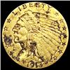 Image 1 : 1913 $2.50 Gold Quarter Eagle NEARLY UNCIRCULATED