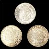 Image 1 : (3) Morgan Silver Dollars (1889, (2) 1921) UNCIRC