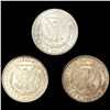 Image 2 : (3) Morgan Silver Dollars (1889, (2) 1921) UNCIRC
