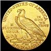 Image 2 : 1913 $2.50 Gold Quarter Eagle CLOSELY UNCIRCULATED
