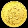 Image 2 : 1945 Mexico .0482oz Gold 2 1/2 Pesos UNCIRCULATED