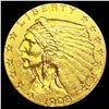 Image 1 : 1908 $2.50 Gold Quarter Eagle NEARLY UNCIRCULATED