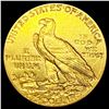 Image 2 : 1908 $2.50 Gold Quarter Eagle NEARLY UNCIRCULATED