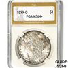 Image 1 : 1899-O Morgan Silver Dollar PGA MS64+