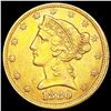 Image 1 : 1880 $5 Gold Half Eagle NEARLY UNCIRCULATED