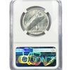 Image 2 : 1936 Bridgeport Half Dollar NGC MS64
