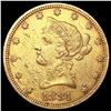 Image 1 : 1881 $10 Gold Eagle LIGHTLY CIRCULATED