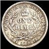 Image 2 : 1883 Kingdom of Hawaii Dime LIGHTLY CIRCULATED
