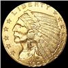 Image 1 : 1909 $2.50 Gold Quarter Eagle UNCIRCULATED