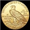 Image 2 : 1909 $2.50 Gold Quarter Eagle UNCIRCULATED