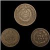 Image 2 : (3) Misc Cents (1871, 1873, 1875) NICELY CIRCULAT