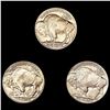 Image 2 : (3) Buffalo Nickels (1913, 1914, 1917) UNCIRCULAT