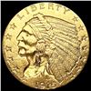 Image 1 : 1915 $2.50 Gold Quarter Eagle UNCIRCULATED