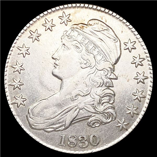 1830 Capped Bust Half Dollar CLOSELY UNCIRCULATED