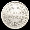 Image 2 : 1837 No Stars Seated Liberty Half Dime UNCIRCULATE