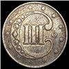 Image 2 : 1851-O Silver Three Cent CLOSELY UNCIRCULATED