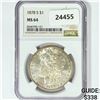 Image 1 : 1878-S Morgan Silver Dollar NGC MS64