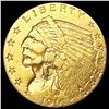 1914 $2.50 Gold Quarter Eagle NEARLY UNCIRCULATED