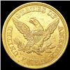 Image 2 : 1852 $5 Gold Half Eagle CLOSELY UNCIRCULATED