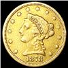 Image 1 : 1878-S $2.50 Gold Quarter Eagle NICELY CIRCULATED