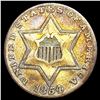 Image 1 : 1854 Silver Three Cent NEARLY UNCIRCULATED