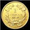 Image 2 : 1859 Rare Gold Dollar CLOSELY UNCIRCULATED