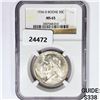 Image 1 : 1936-D Boone Half Dollar NGC MS65