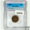 Image 1 : 1870 Indian Head Cent ICG EF45 S-7, Pick-Axe