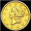 Image 1 : 1853 Rare Gold Dollar NEARLY UNCIRCULATED
