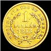 Image 2 : 1853 Rare Gold Dollar NEARLY UNCIRCULATED