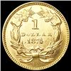 Image 2 : 1874 Rare Gold Dollar CLOSELY UNCIRCULATED