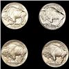 Image 2 : (4) Buffalo Nickels (1913, (2) 1920, 1937) HIGH G