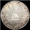 Image 1 : 1891 Mexico Silver 8 Reales CLOSELY UNCIRCULATED