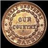 Image 2 : 1863 Broas Brothers Civil War Token CLOSELY UNCIRC