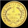Image 2 : 1851 Rare Gold Dollar CLOSELY UNCIRCULATED