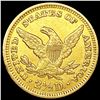 Image 2 : 1907 $2.50 Gold Quarter Eagle NEARLY UNCIRCULATED