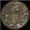 Image 1 : 1865 Fancy 5 Two Cent Piece CLOSELY UNCIRCULATED