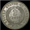 Image 2 : 1865 Fancy 5 Two Cent Piece CLOSELY UNCIRCULATED