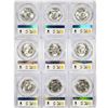 Image 2 : 1958 Set (9) Franklin Half Dollar PCGS MS65