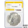 Image 1 : 1890-S Morgan Silver Dollar PGA MS63