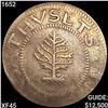 Image 1 : 1652 Pine Tree Shilling LG Planch LIGHTLY