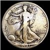 Image 1 : 1921 Walking Liberty Half Dollar NICELY CIRCULATED