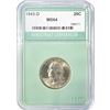 Image 1 : 1943-D Washington Silver Quarter NTC MS64