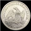 Image 2 : 1857 Seated Liberty Half Dollar CLOSELY UNCIRCULAT